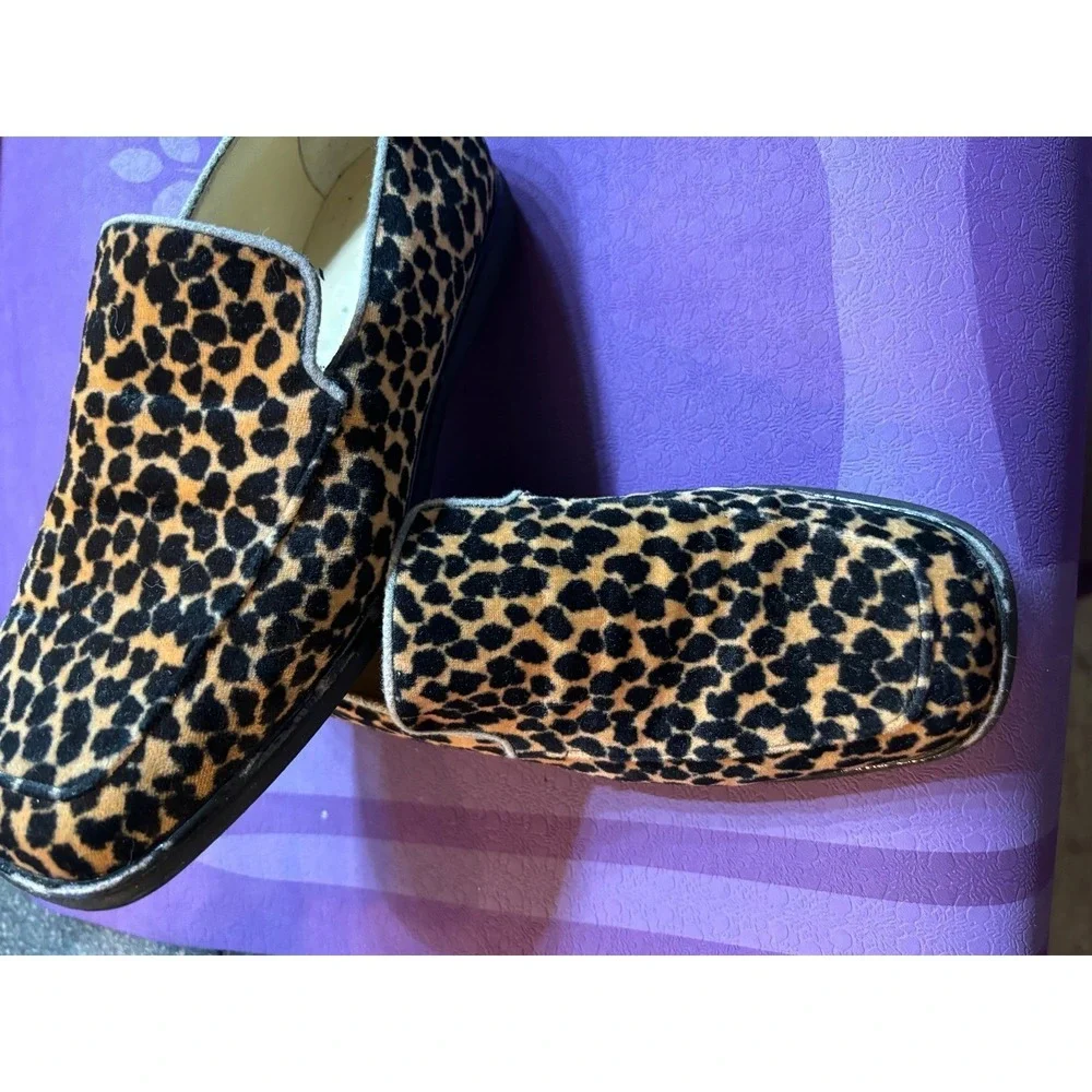 bloomingdales Animal Print made In Italy Shoes size 5.5 - Picture 7 of 9